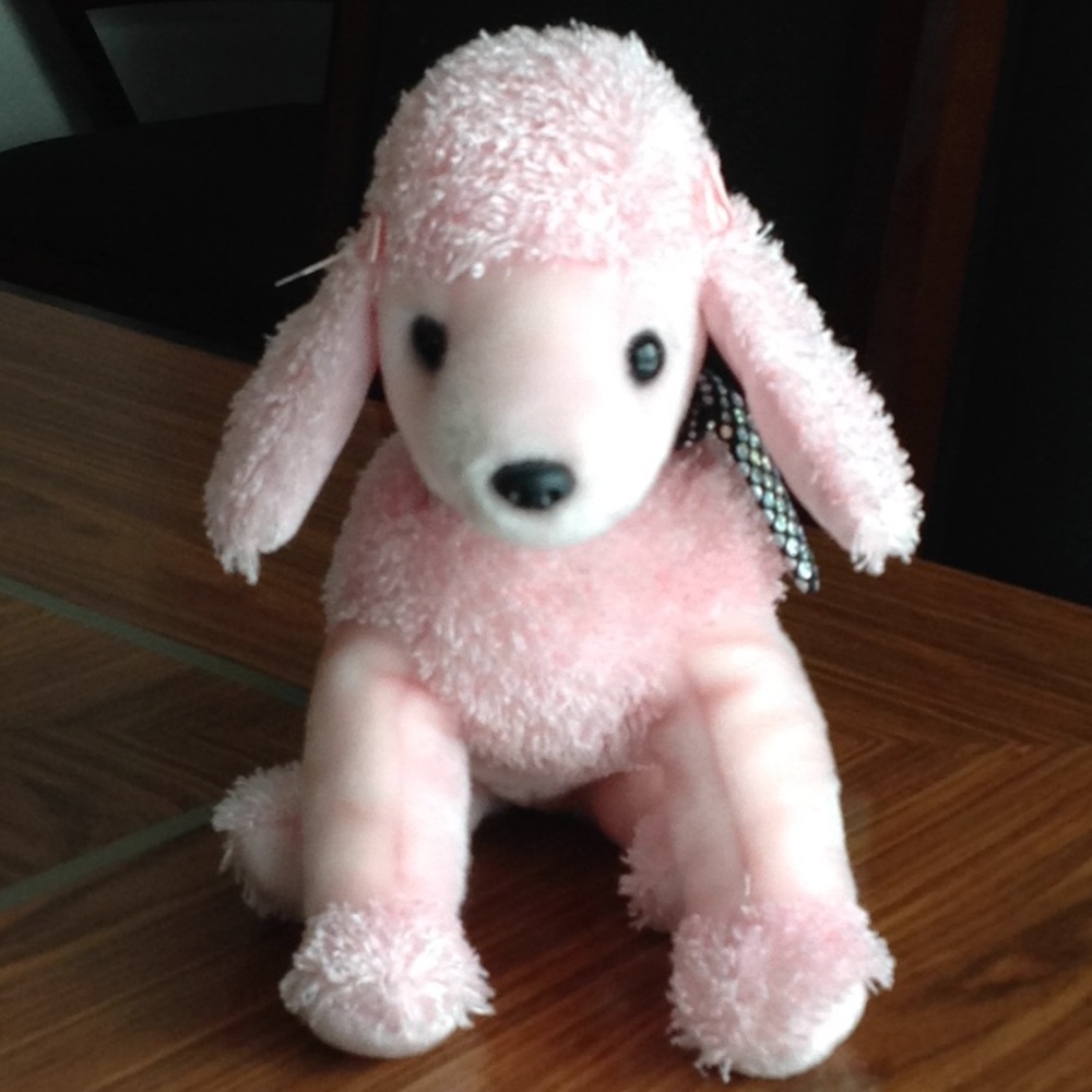 🍃🌸 'Pink Poodle'  Beanie Baby Collection by TY